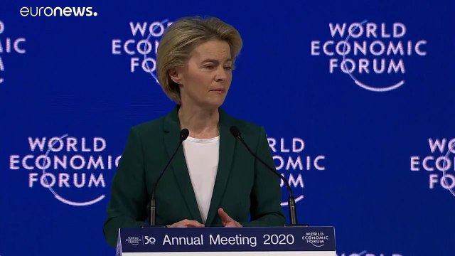 Dia da Europa em Davos: Ursula von der Leyen aposta na modernização
