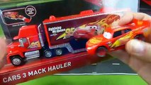 Disney Cars 3 Toys Mack Lightning McQueen Bobby Swift Dinoco Cal Weathers Jackson Storm Haulers Toys