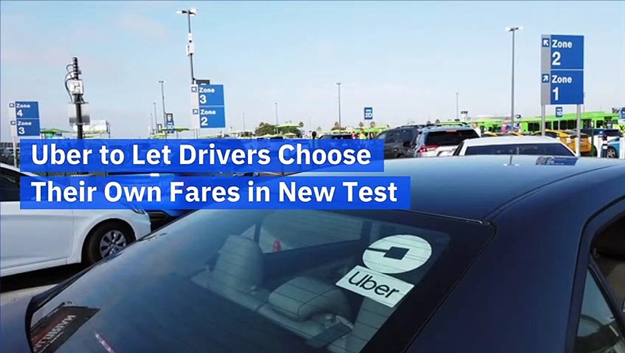 Uber to Let Drivers Choose Their Own Fares in New Test