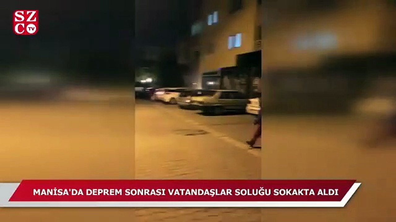 Manisa'da vatandaşlar sokağa döküldü