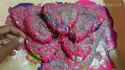 Glitter Dust +Cornstarch crumbling  ASMR