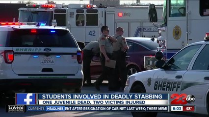 Foothill High School to have grief counselors,  increased security presence for first school day after stabbing