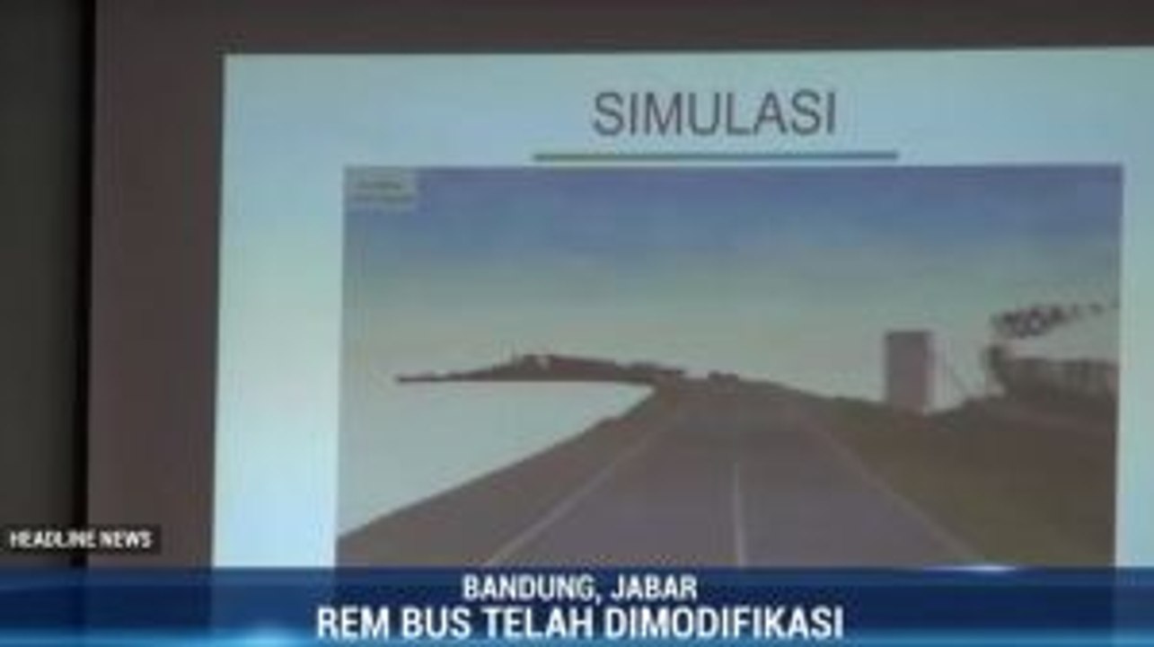 Kecelakaan Bus di Subang Disebabkan Rem Blong