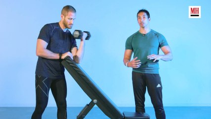 Dumbbell Preacher Curl | Form Check
