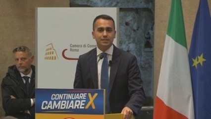 Luigi Di Maio abandona el liderazgo del Cinco Estrellas