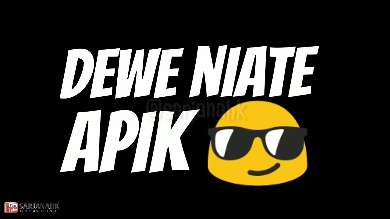 Sarjanahk - story wa sing penting niatmu