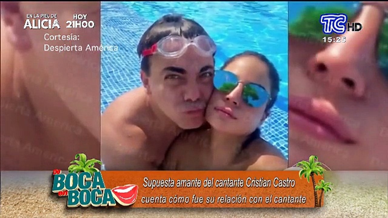 Continúa la controversia en supuesto triángulo amoroso de Cristian Castro