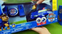 Paw Patrol Toys- Remote Control Marshall Fire Truck Chase Police Cruiser Radio RC Control Car Toys-