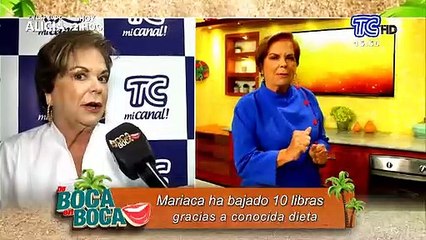 Mariaca ha bajado 10 libras con conocida dieta