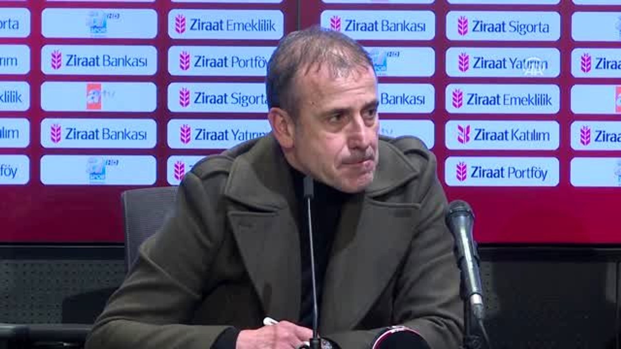 Beşiktaş-Büyükşehir Belediye Erzurumspor maçının ardından - Abdullah Avcı (2)