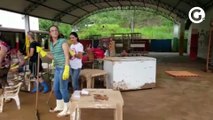 Moradores fazem mutirão para salvar escola em comunidade de Vargem Alta