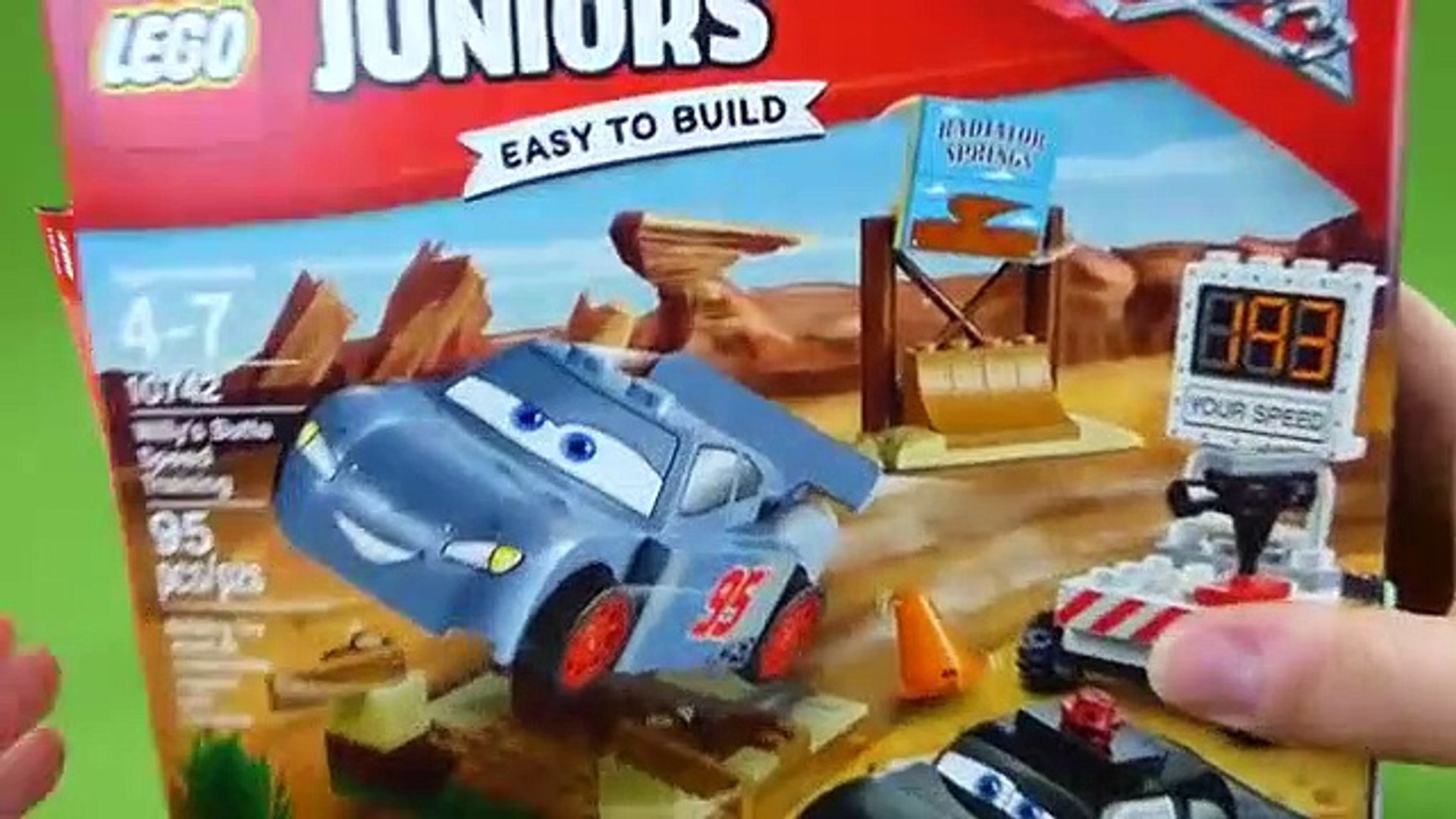 Lego Juniors Disney Cars 3 Lightning McQueen Speed Launcher Cruz Ramirez  Miss Fritter Race Car Toys - video Dailymotion