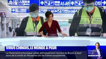 Virus chinois, une peur mondiale - 22/01