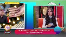 ¡Montserrat Oliver se compromete con su novia Yaya Kosikova!