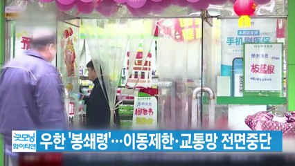 [YTN 실시간뉴스] 中 우한 '봉쇄령'...이동제한·교통망 전면중단 / YTN