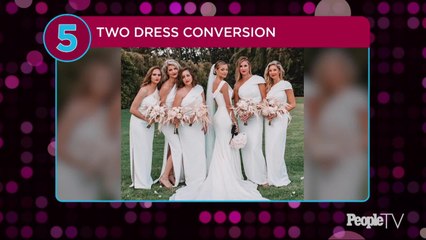 All About the Two Gorgeous Wedding Dresses Demi-Leigh Nel-Peters Wore to Marry Tim Tebow