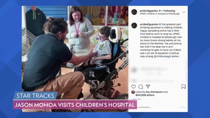 Jason Momoa Takes Break from Filming to Visit Children's Hospital: 'Greatest Part of Being Aquaman'