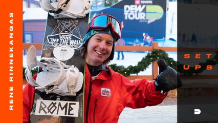 Setups: Rene Rinnekangas’ Snowboarding Gear Breakdown