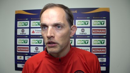 Post game interviews (League cup): Stade de Reims-Paris Saint-Germain