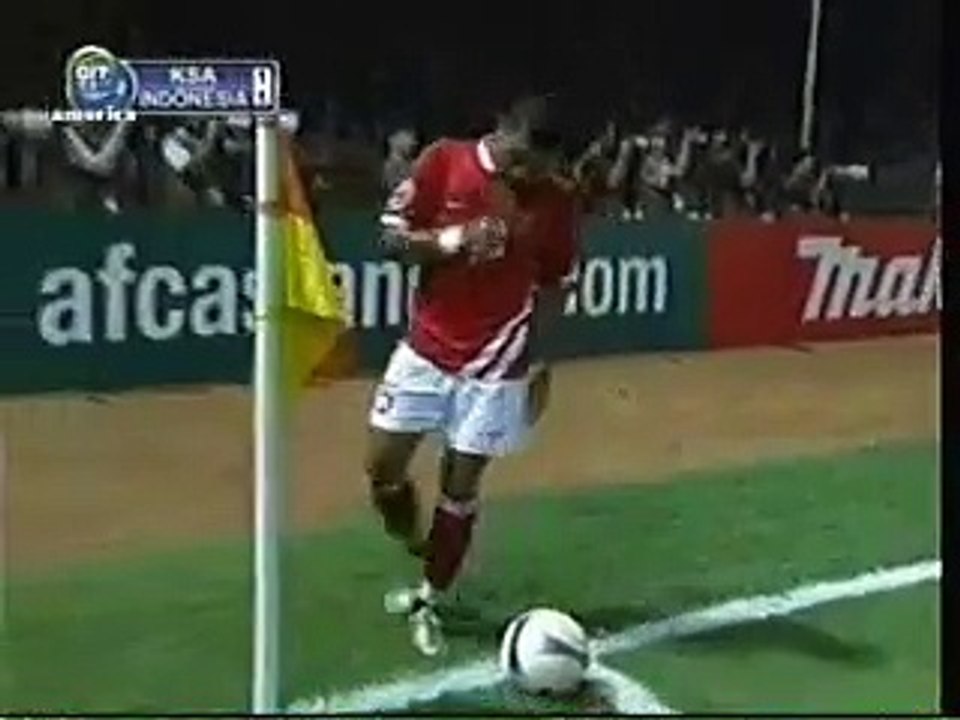 الشوط الثاني مباراة السعودية و اندونيسيا 2-1 كا...