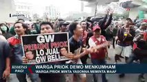 Sempat Didatangi Warga Tanjung Priok, Menkumham, Yasonna Laoly: Saya Menyampaikan Permohonan Maaf