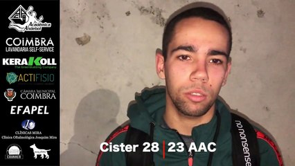 Comentário de Alfredo Gomes ao Cister vs AAC