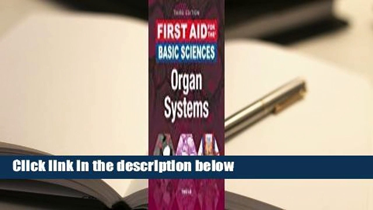 Full E-book  First Aid for the Basic Sciences: Organ Systems  Review