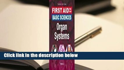 Full E-book  First Aid for the Basic Sciences: Organ Systems  Review