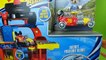 Mickey and the Roadster Racers Garage Playset Toys Hot Rod Goofy Daisy Race Cars Disney Junior Toys-