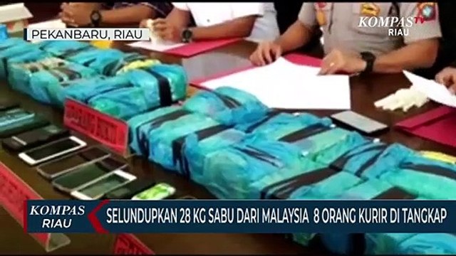 Empat Bandar Sabu Dibekuk Polresta Pekanbaru