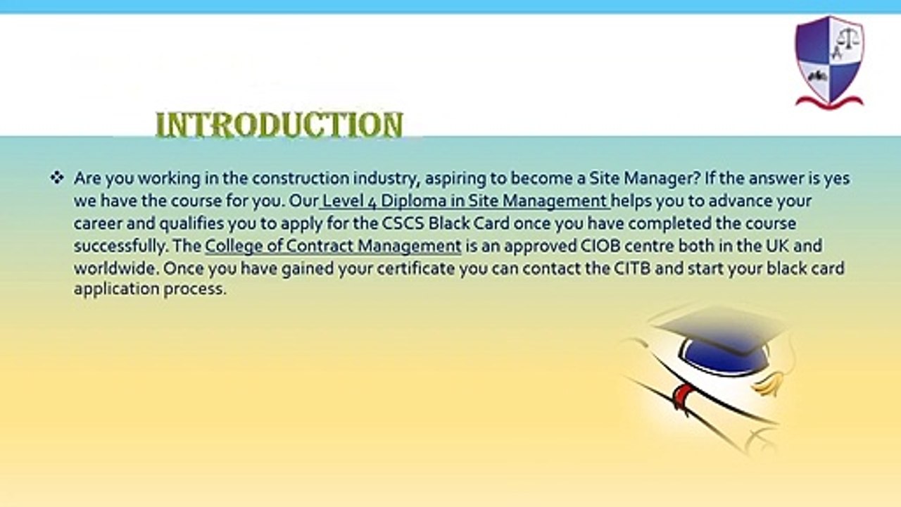 How to get a  SMSTS CSCS Card
