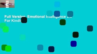 Full Version  Emotional Intelligence 2.0  For Kindle