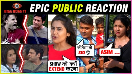 HONEST Public Reaction On Asim Riaz - Siddharth Shukla FIGHT | Asim Vs Siddharth | Bigg Boss 13