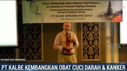 Kalbe-Genexine Kembangkan Obat Cuci Darah dan Kanker