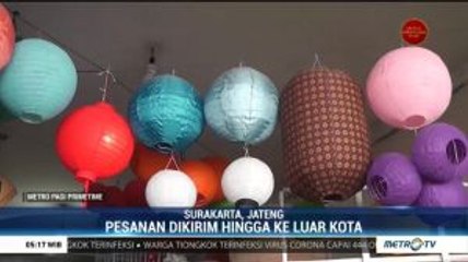 Berkah Pengrajin Lampion di Surakarta Sambut Imlek