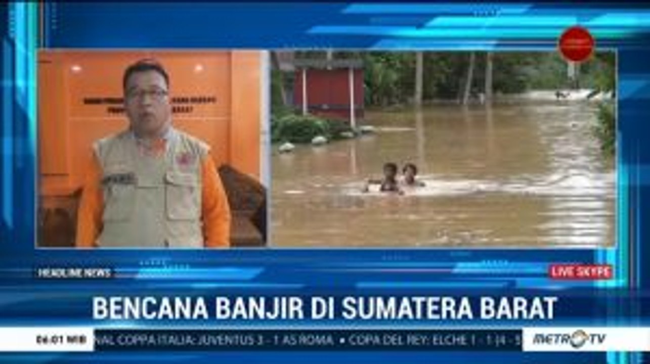 BPPD Sumbar Tetapkan Status Tanggap Darurat Banjir di Sijunjung dan Dharmasraya