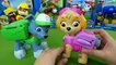 Paw Patrol Jumbo Action Pups Tracker Chase Skye Rocky Rubble Marshall Sea Patrol Toys Video for Kids