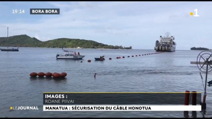 Internet : la pose du câble sous marin entre les Samoa et Tahiti s’achève