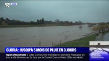 Avec la tempête Gloria, jusqu'à cinq mois de pluie est tombé en trois jours