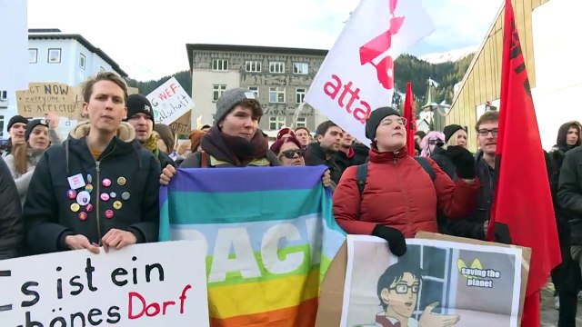 Trump and Thunberg: Climate smackdown in Davos