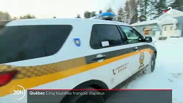 Cinq touristes français disparus après un accident de motoneige au Québec