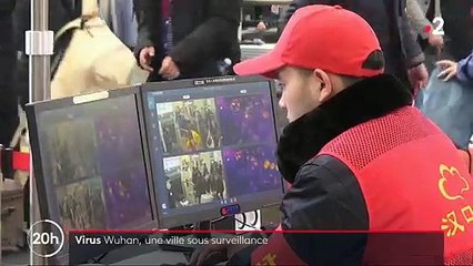 Virus en Chine - Le gouvernement met en quarantaine la métropole de Wuhan : Regardez le reportage de France 2 sur place