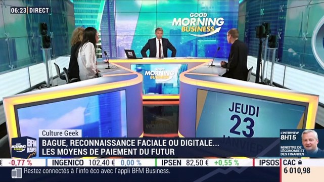 Culture Geek : Bague, reconnaissance faciale ou digitale...les moyens de paiement du futur par Anthony Morel - 23/01