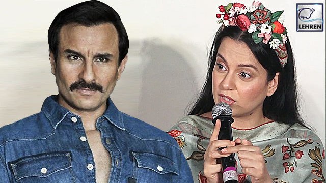 Kangana Ranaut Speaks On Controversy With Saif Ali Khan