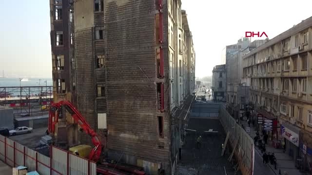 Tarihi liman han'ın restorasyon çalışmaları başladı