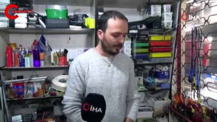 Matkap bomba gibi patladı