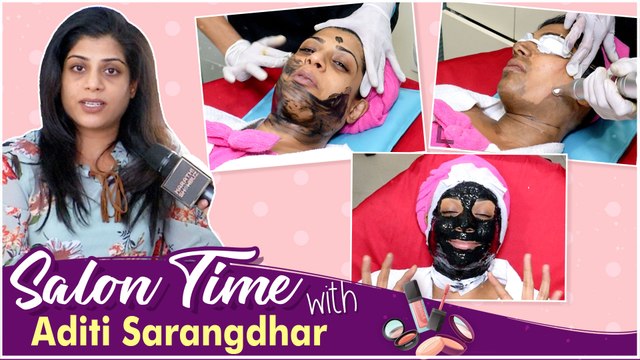 Aditi Sarangdhar Pampers Herself With Special Facial Treatment | Salon Time Ep 10 | H M Bane T M Bane, Marathi Showbuzz Exclusive