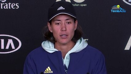 Open d'Australie 2020 - Garbine Muguruza : "I finally regain confidence"