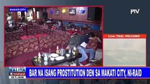 Bar na isang prostitution den sa Makati City, ni-raid