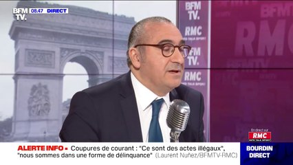 Cédric Chouviat: Laurent Nuñez "ne voit pas comment on pourrait interpeller un individu récalcitrant et violent sans le conduire au sol et le menotter"